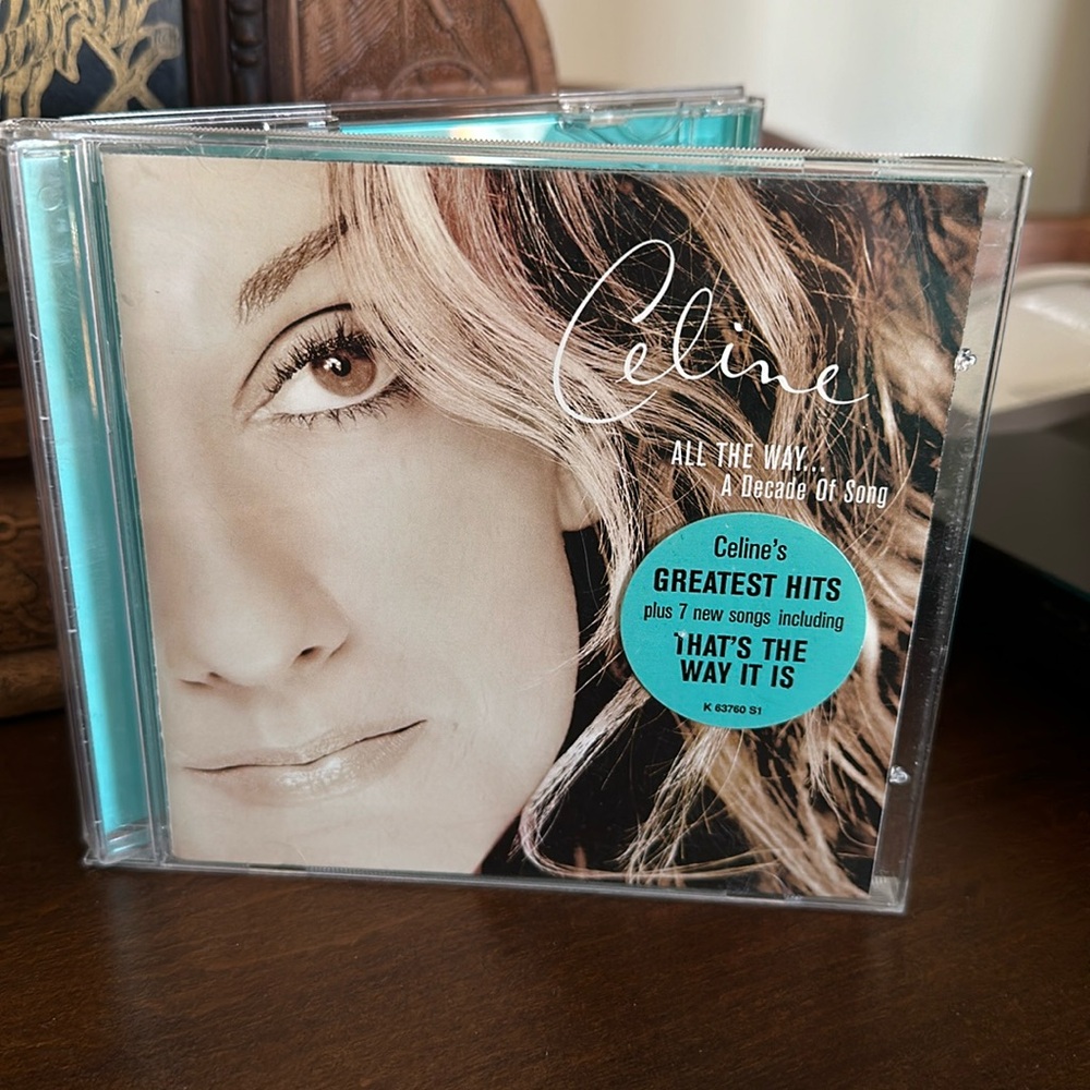 Celine All the Way…. A decade of Song Greatest hits + 7 new songs